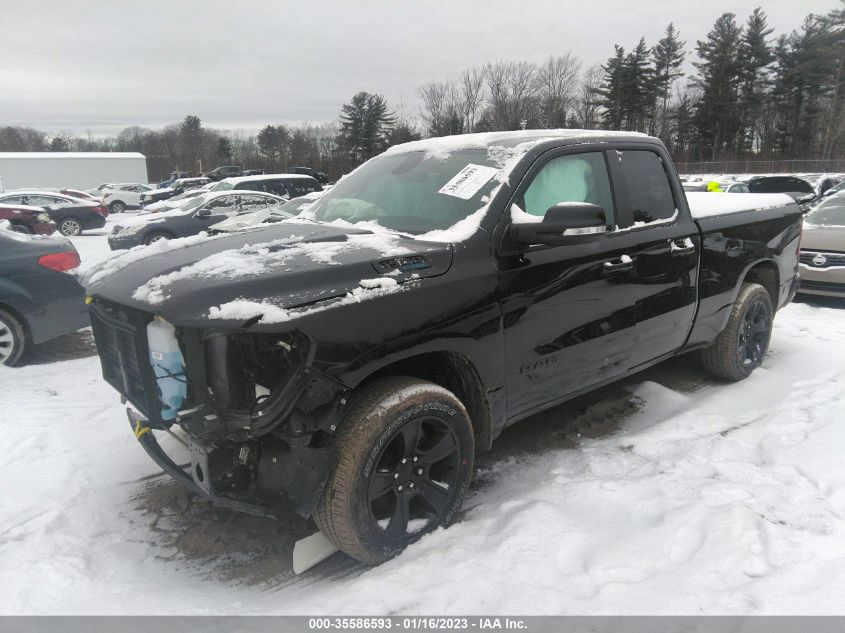 2022 RAM 1500 BIG HORN VIN: 1C6SRFBT8NN435665