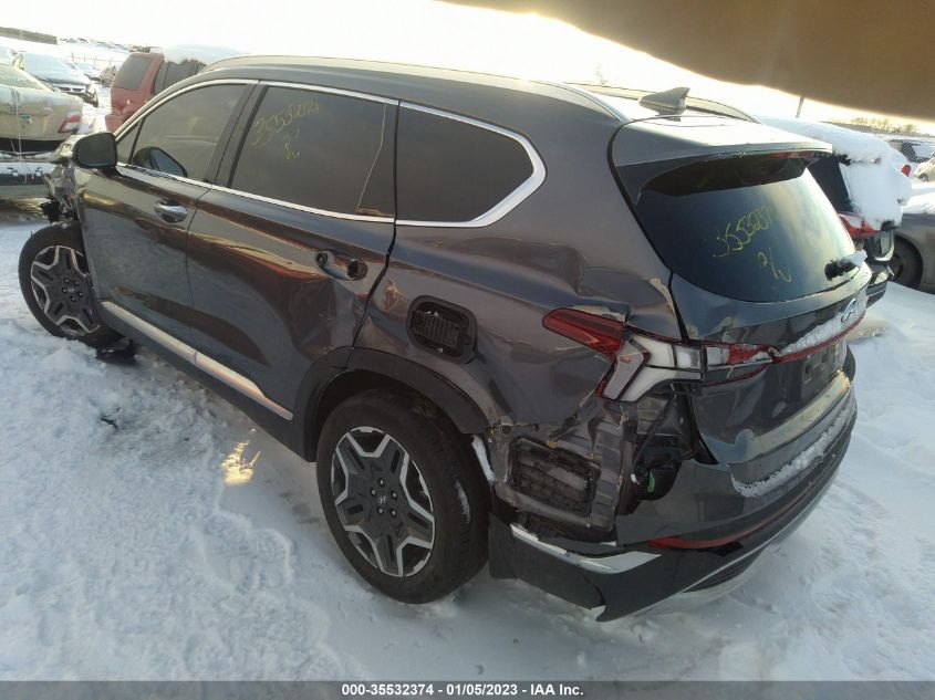 2021 HYUNDAI SANTA FE HYBRID SEL PREMIUM VIN: KM8S3DA10MU005031