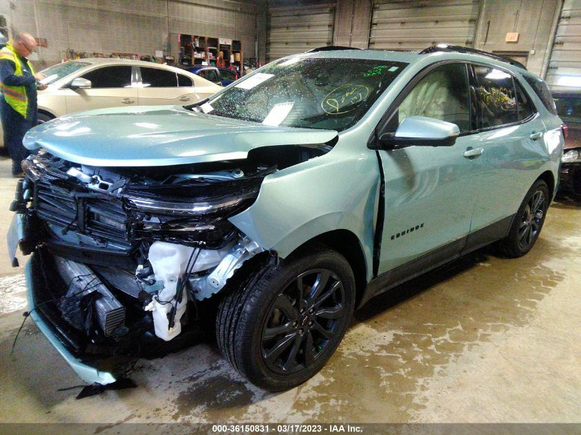 2022 CHEVROLET EQUINOX RS VIN: 2GNAXWEV5N6128313