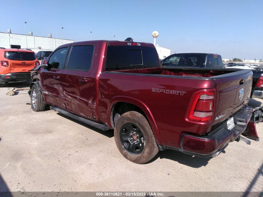 2022 RAM 1500 LARAMIE VIN: 1C6RREJT0NN337191