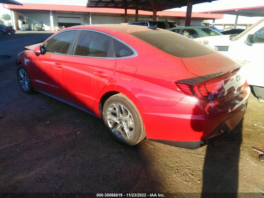 2021 HYUNDAI SONATA SEL VIN: 5NPEL4JA5MH064166