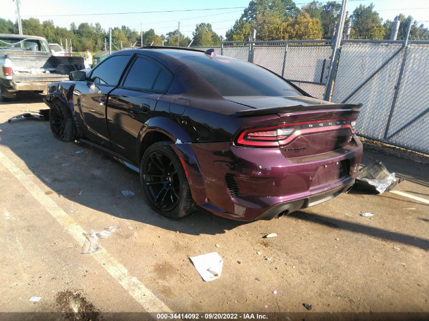 2022 DODGE CHARGER SCAT PACK WIDEBODY VIN: 2C3CDXGJ8NH194275