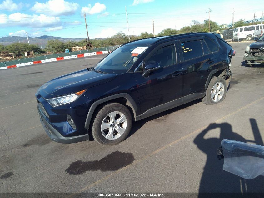 2020 TOYOTA RAV4 XLE VIN: JTMW1RFV6LD049344