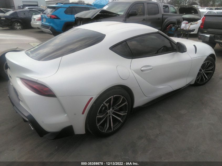2021 TOYOTA GR SUPRA 2.0 VIN: WZ1DB2C00MW041056