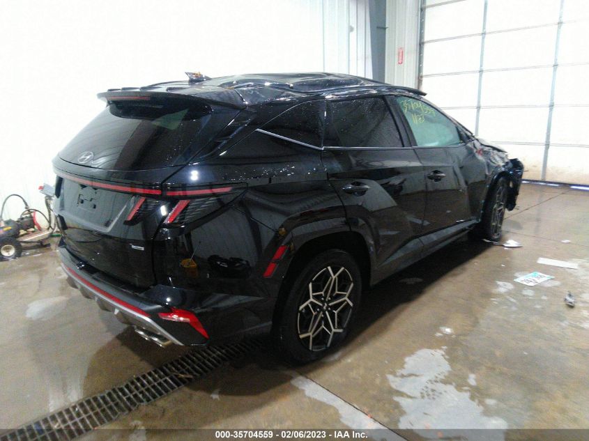 2022 HYUNDAI TUCSON N LINE VIN: KM8JFCAE1NU141153