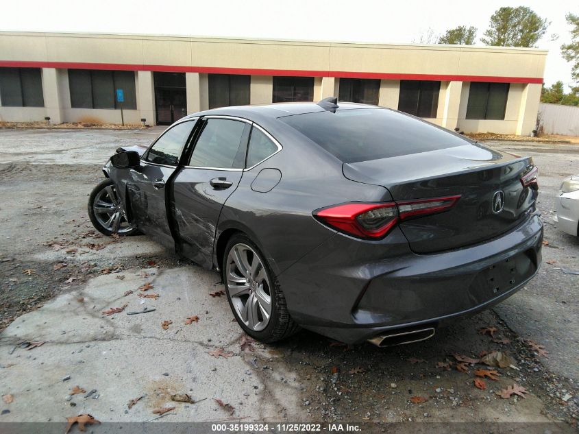 2021 ACURA TLX W/TECHNOLOGY PACKAGE VIN: 19UUB6F46MA005133