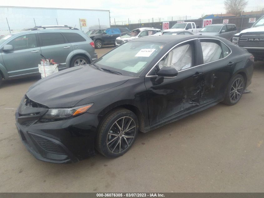 2022 TOYOTA CAMRY SE VIN: 4T1G11AK1NU705693