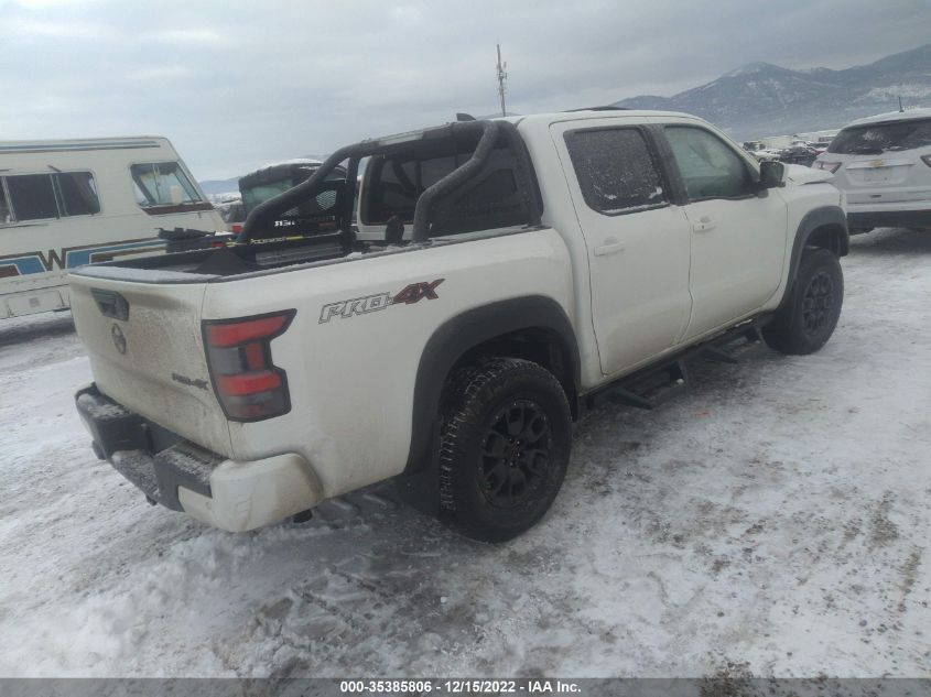 2022 NISSAN FRONTIER PRO-4X VIN: 1N6ED1EK0NN619781