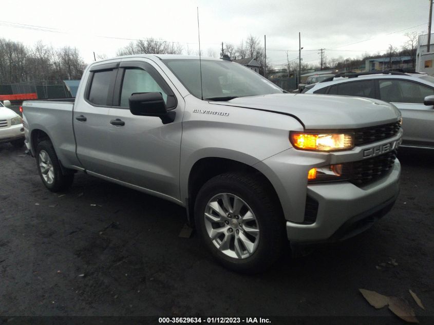 2021 CHEVROLET SILVERADO 1500 CUSTOM VIN: 1GCRYBEK7MZ259897