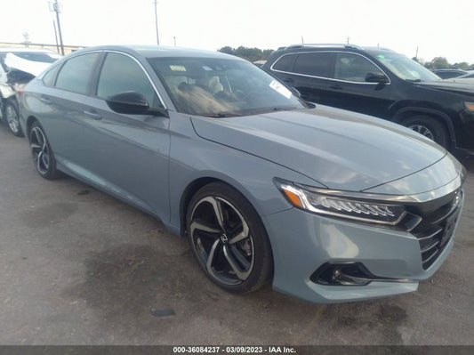 2022 HONDA ACCORD SEDAN SPORT VIN: 1HGCV1F30NA027479