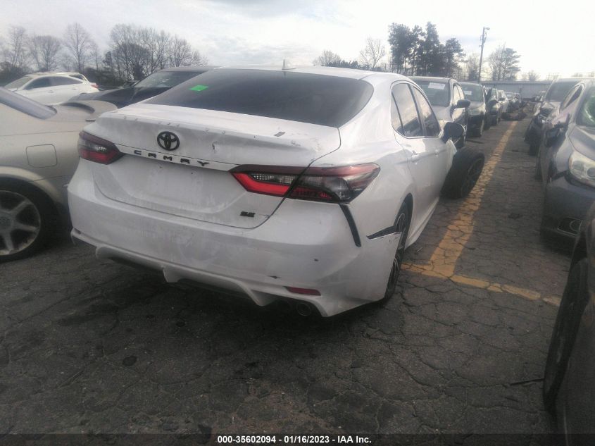 2021 TOYOTA CAMRY SE VIN: 4T1G11AK9MU406709