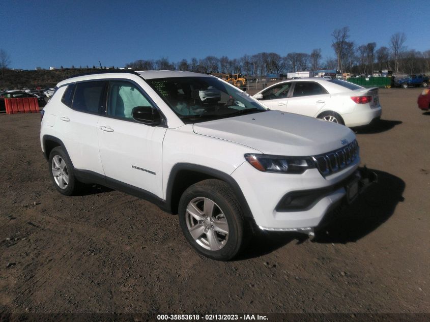 2022 JEEP COMPASS LATITUDE VIN: 3C4NJDBB5NT203016
