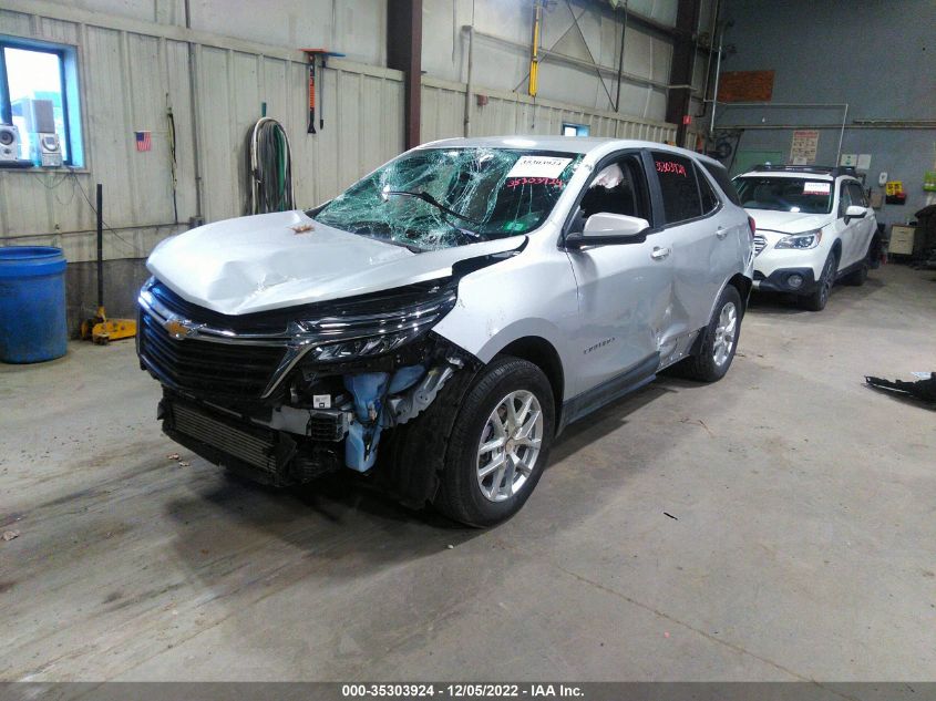 2022 CHEVROLET EQUINOX LT VIN: 3GNAXTEV2NL135228
