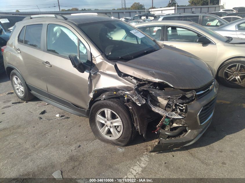 2021 CHEVROLET TRAX LT VIN: KL7CJLSB1MB309476