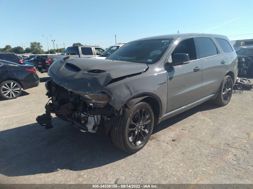 2021 DODGE DURANGO R/T VIN: 1C4SDHCT4MC758896