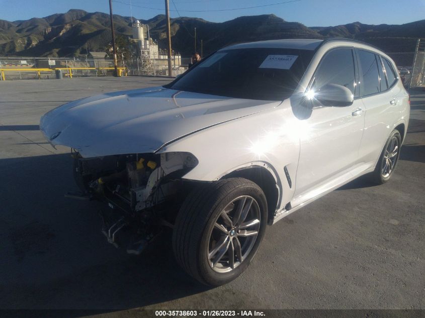 2021 BMW X3 SDRIVE30I VIN: 5UXTY3C09M9G13059