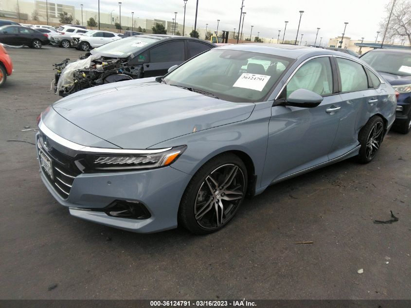 2022 HONDA ACCORD SEDAN TOURING VIN: 1HGCV2F97NA014402