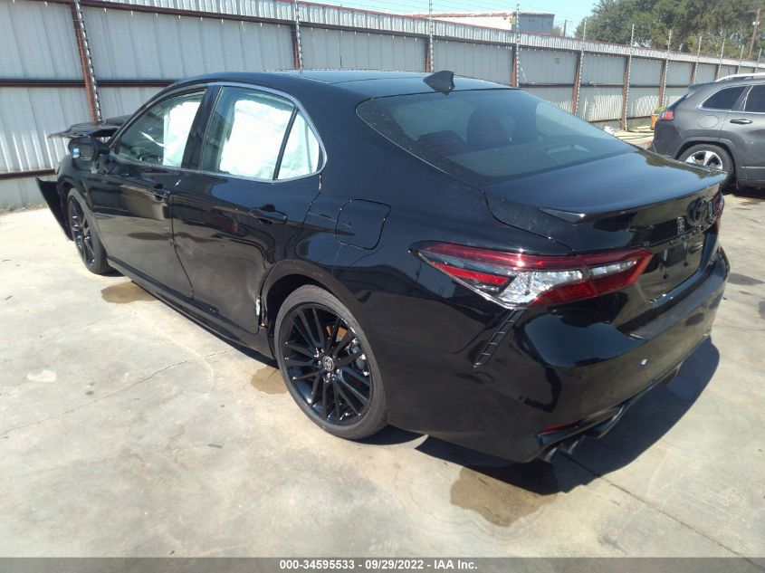 2022 TOYOTA CAMRY XSE VIN: 4T1K61AK6NU026367
