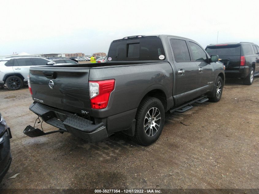 2021 NISSAN TITAN SV VIN: 1N6AA1EF8MN512292