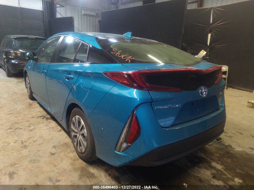 2022 TOYOTA PRIUS PRIME LE/XLE/LIMITED VIN: JTDKAMFPXN3219376