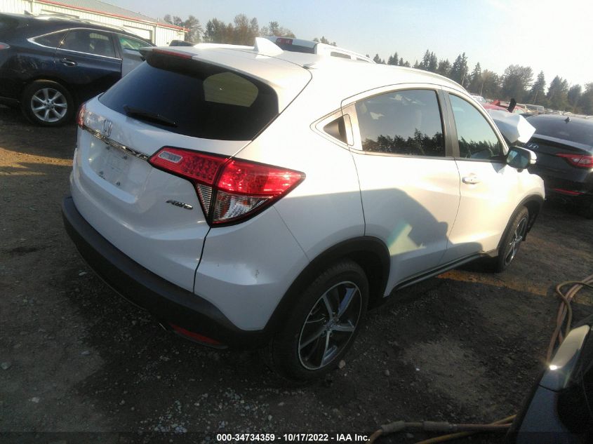 2022 HONDA HR-V EX VIN: 3CZRU6H50NM717091