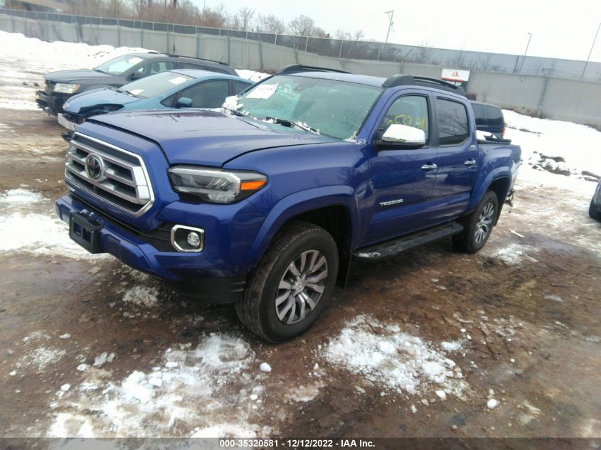 2022 TOYOTA TACOMA 4WD LIMITED VIN: 3TYGZ5AN5NT073370