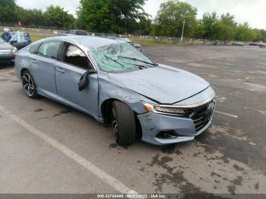 2021 HONDA ACCORD SEDAN SPORT VIN: 1HGCV1F34MA081642