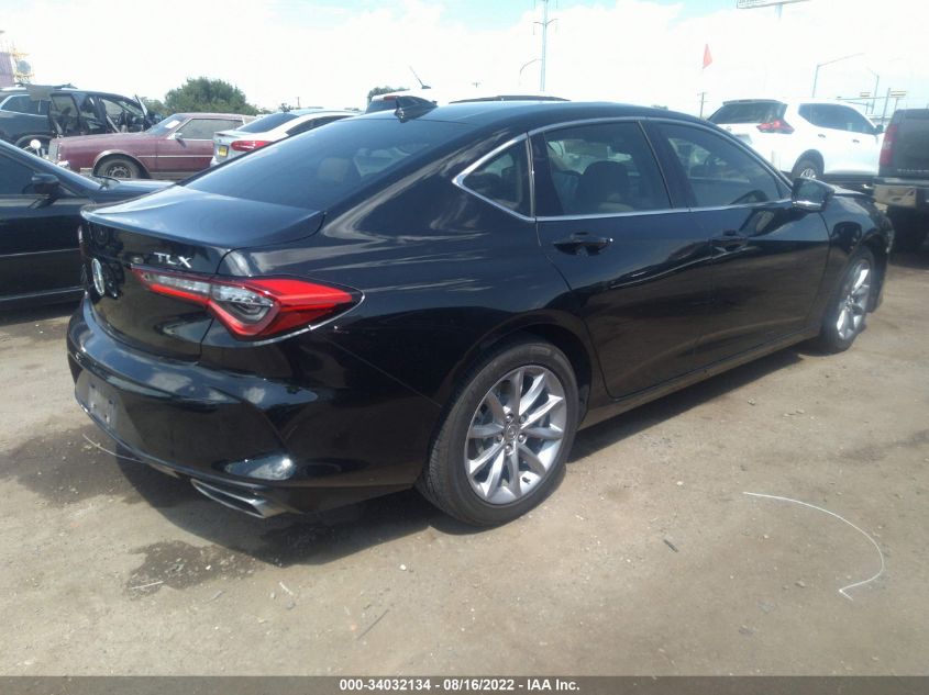 2021 ACURA TLX VIN: 19UUB5F36MA004162