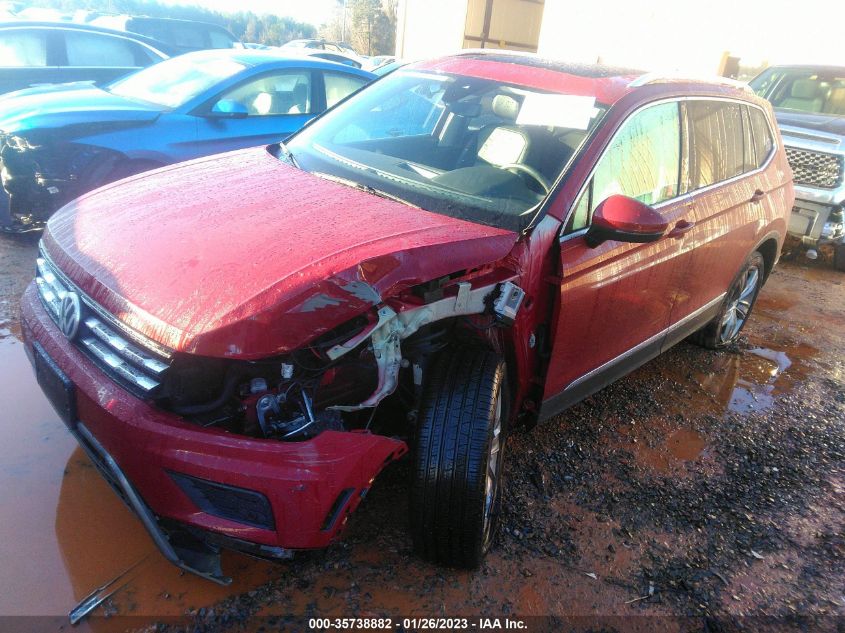 2021 VOLKSWAGEN TIGUAN SE/SE R-LINE BLACK/SEL VIN: 3VV2B7AX7MM076407