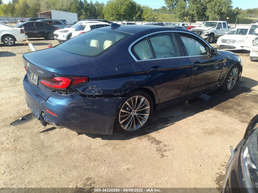 2022 BMW 5 SERIES 530I XDRIVE VIN: WBA13BJ00NWX56564