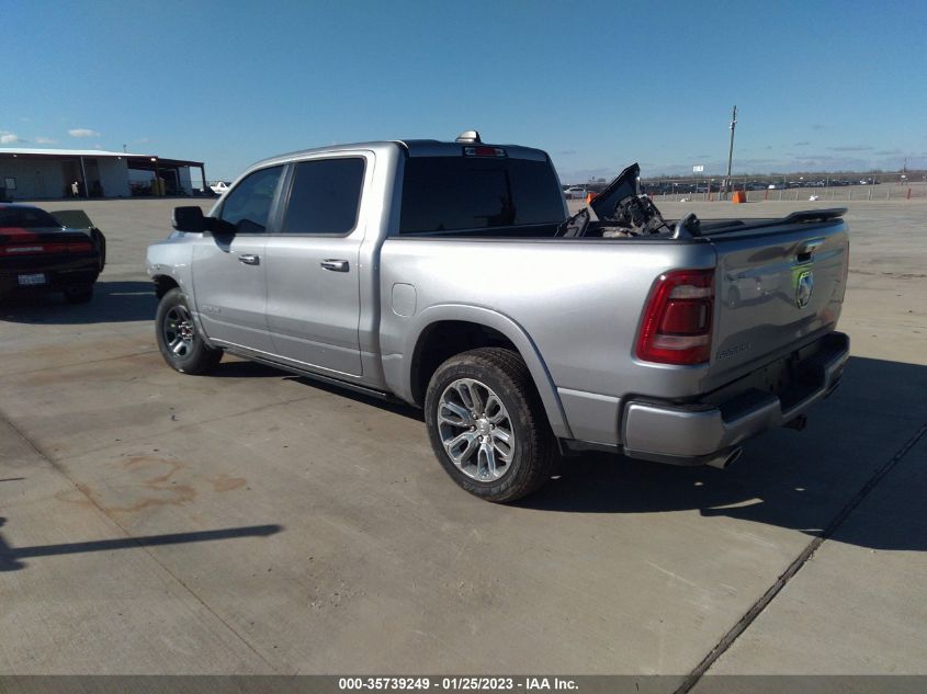 2022 RAM 1500 LARAMIE VIN: 1C6RREJT9NN292154