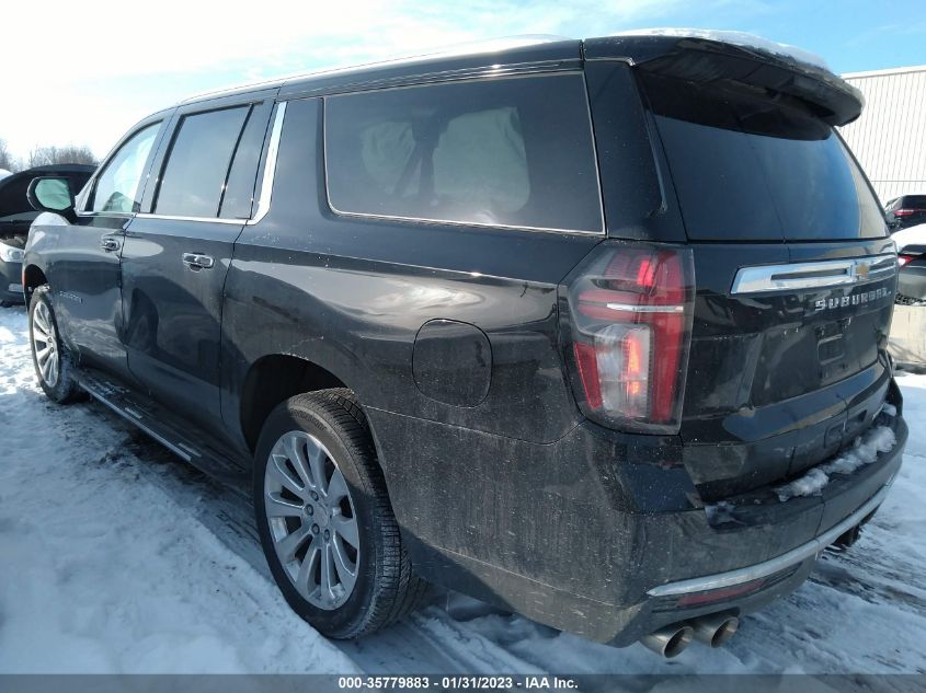 2022 CHEVROLET SUBURBAN PREMIER VIN: 1GNSKFKL6NR343984