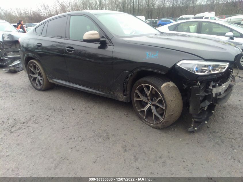 2022 BMW X6 M50I VIN: 5UXCY8C01N9J39538