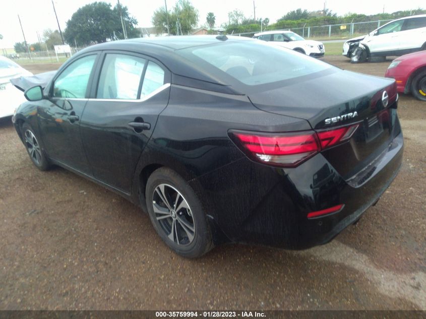 2022 NISSAN SENTRA SV VIN: 3N1AB8CV1NY289720