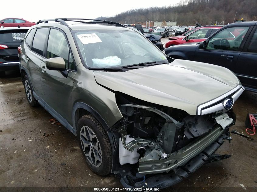 2021 SUBARU FORESTER PREMIUM VIN: JF2SKAJC9MH500023