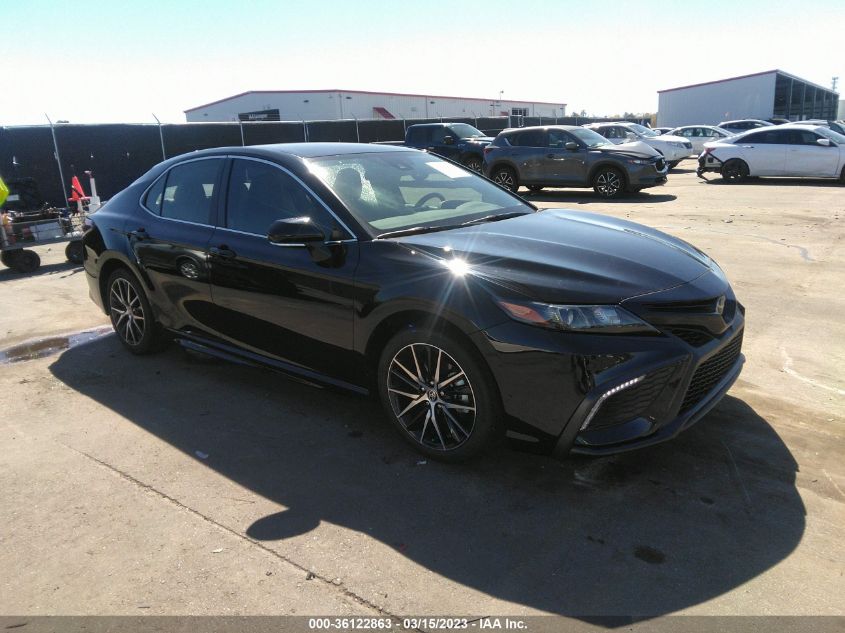 2023 TOYOTA CAMRY SE/SE NIGHTSHADE VIN: 4T1G11AK3PU778485