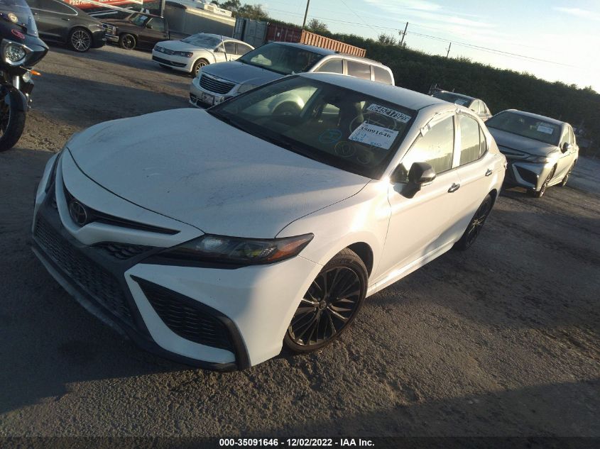 2022 TOYOTA CAMRY SE VIN: 4T1G11AK2NU027570