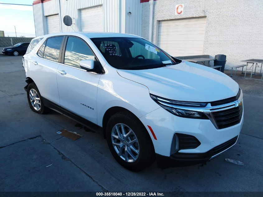 2022 CHEVROLET EQUINOX LT VIN: 3GNAXUEV9NL105388