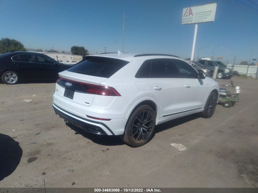 2021 AUDI Q8 PREMIUM PLUS VIN: WA1EVAF19MD017532
