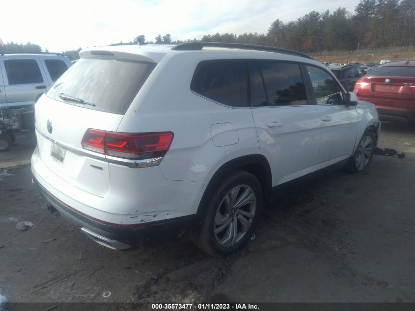 2021 VOLKSWAGEN ATLAS 3.6L V6 SE W/TECHNOLOGY VIN: 1V2KR2CA6MC563362