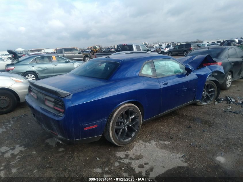 2021 DODGE CHALLENGER GT VIN: 2C3CDZJG1MH587235