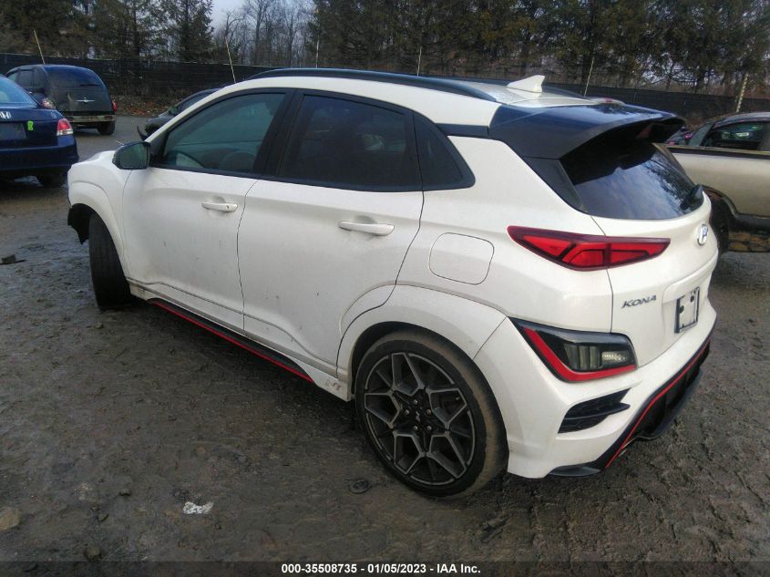2022 HYUNDAI KONA N VIN: KM8KH3AC0NU005142
