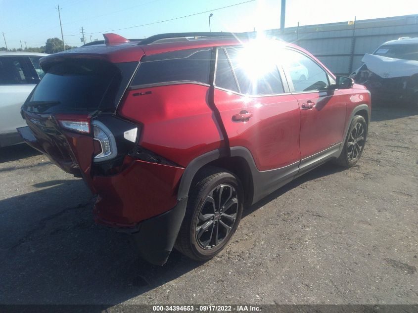 2022 GMC TERRAIN SLE VIN: 3GKALMEV6NL204274