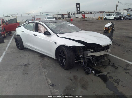 2022 TESLA MODEL S PLAID VIN: 5YJSA1E68NF486221