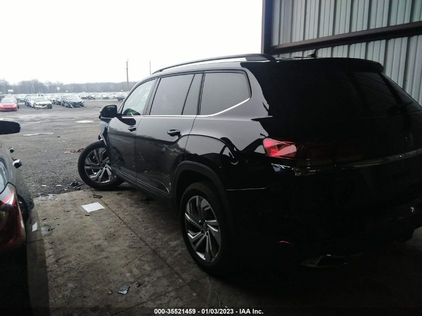 2022 VOLKSWAGEN ATLAS 3.6L V6 SE W/TECHNOLOGY VIN: 1V2KR2CA0NC533436
