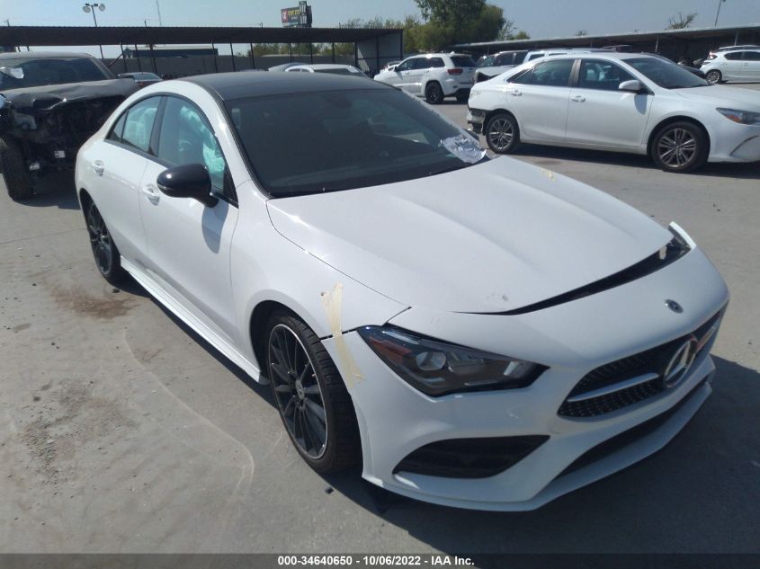 2021 MERCEDES-BENZ CLA CLA 250 VIN: W1K5J4GB8MN152057