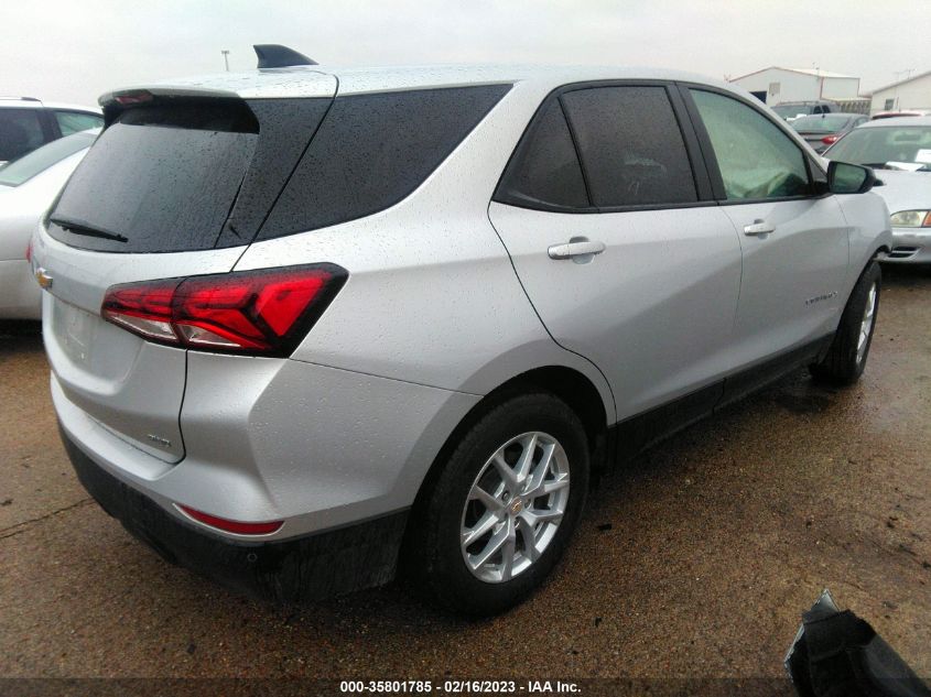 2022 CHEVROLET EQUINOX LS VIN: 3GNAX5EV3NS177876