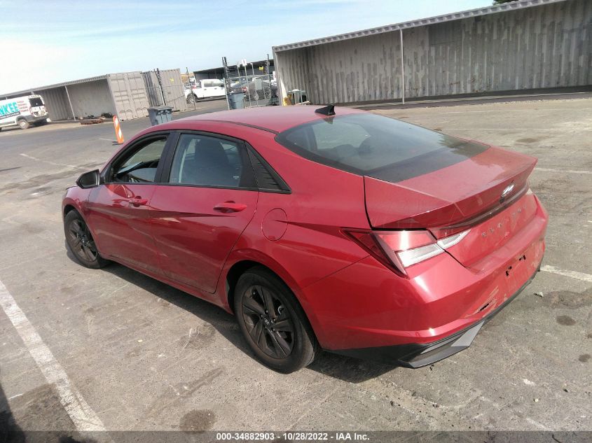 2022 HYUNDAI ELANTRA SEL VIN: KMHLM4AG3NU282019