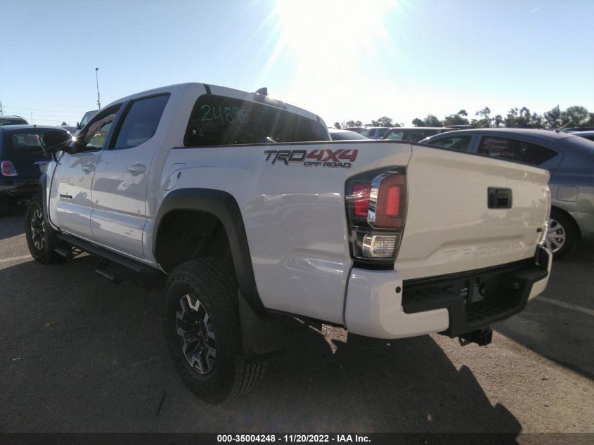 2022 TOYOTA TACOMA 4WD SR/SR5/TRD SPORT VIN: 3TMCZ5AN2NM532915