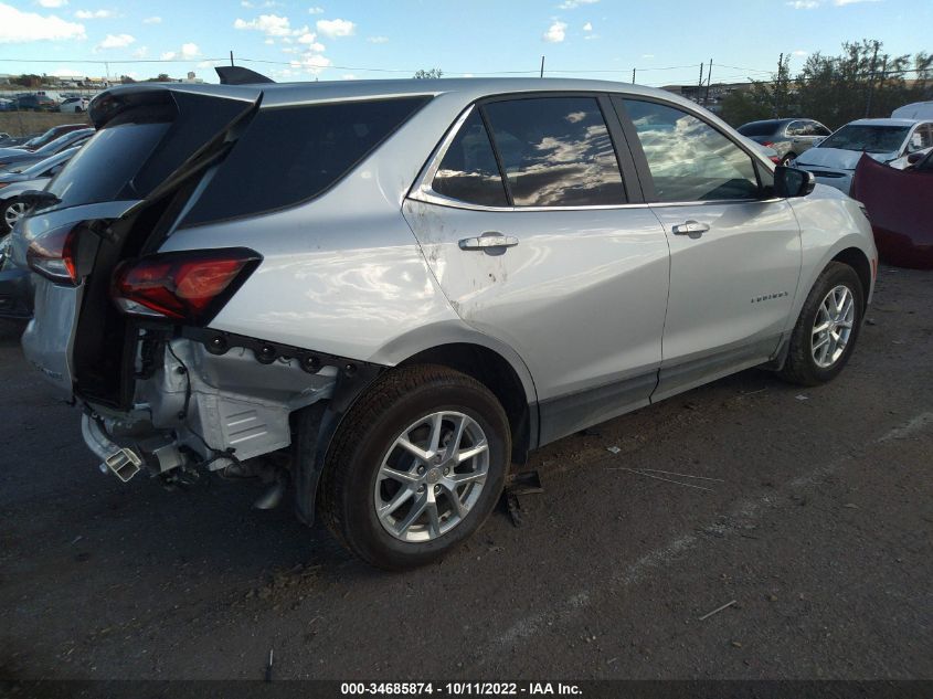 2022 CHEVROLET EQUINOX LT VIN: 3GNAXUEV8NL218989